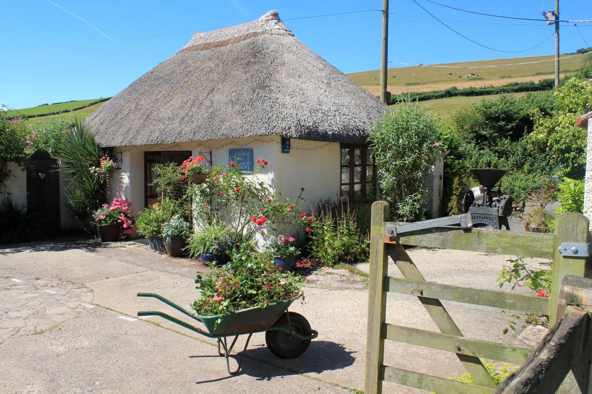 The Nest - Thatched Seaside Country Cottage For Two Stokeinteignhead Extérieur photo
